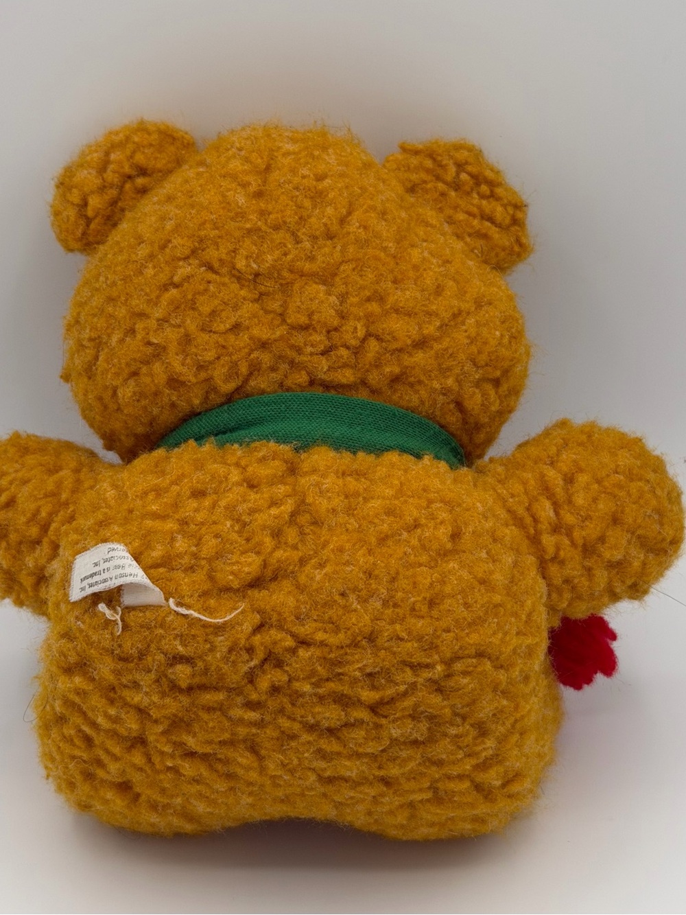 Vintage 1987 Henson Baby Fozzie Bear Stuffed Plush With Holiday Scarf - Picture 2 of 9